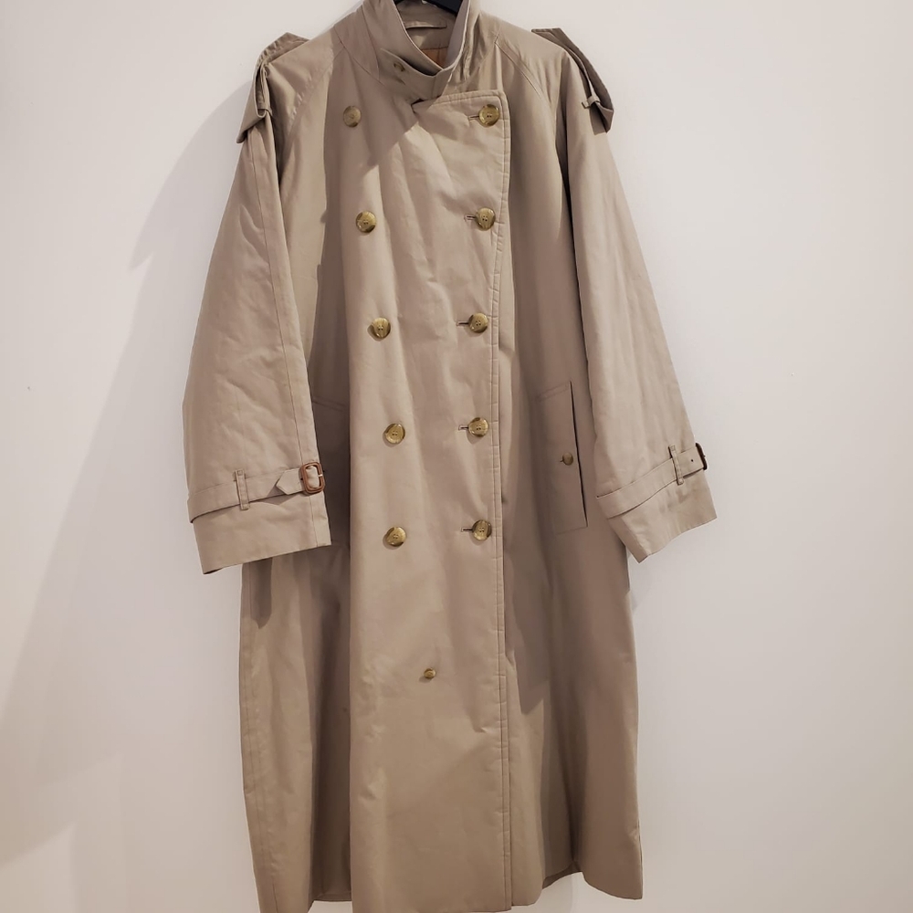 Vintage Burberrys of London Prorsum Men's Trench Coat with Quilted Lining